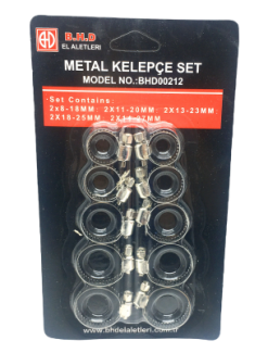 10 PARÇA METAL HORTUM KELEPÇESİ SET (4247)