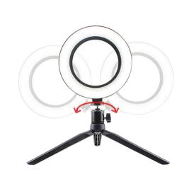 10inç 26cm Youtube Instagram Tiktok Selfie Stüdyo Video Fotoğraf Ring Light Tripod Led Halka Işık (4247)