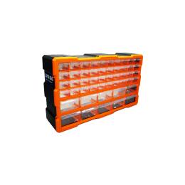 50Lİ MEGA 10BYK+40KÇK MONOBLOK DRAWER ÇEKMECE SETİ 62X15.7X36CM (4247)