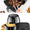 Airfryer Kare Model Pişirme Matı Kırmızı ve Kare Model Pişirme Matı Siyah 21,5cm (4247) - Thumbnail (2)