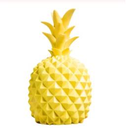 Ananas Şeklinde Desenli Büyük Boy Pilli Masa ve Gece Lambası (4247)