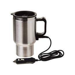 ARAÇ - OTO- 12V ÇELİK BARDAK KETTLE SU ISITICISI ÇAKMAKLIK FİŞLİ (4247)