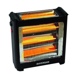 BAYERSAN-3003 ŞÖMİNE ISITICI SOBA 2400W (4247)