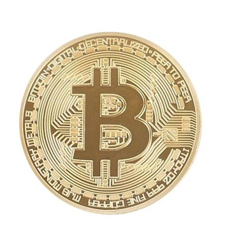 Bitcoin Madeni Hatıra Parası Hediyelik Para (4247) - 2