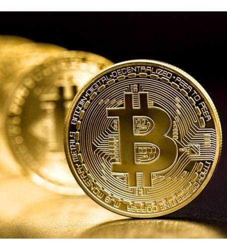 Bitcoin Madeni Hatıra Parası Hediyelik Para (4247) - 3