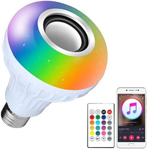 Bluetooth Hoparlör Akıllı Led Ampul Lamba (4247) - 0