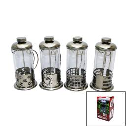 CAM BİTKİ SÜZGEÇİ METAL KAFES - KAPAK 350ML (4247)