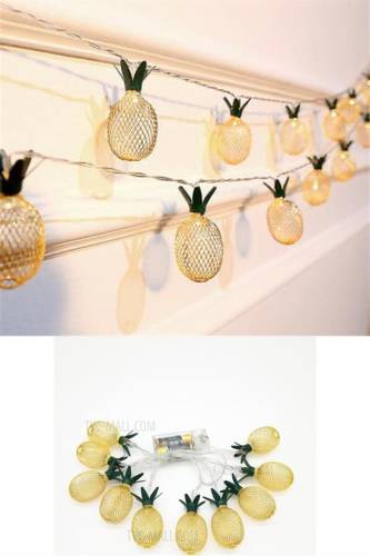 Dekoratif Pilli Pineapple Ananas Pilli Şerit Led Işık (1 Metre) (4247) - 3