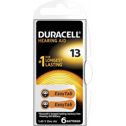 DURACELL 13 İŞİTME CİHAZI KULAK PİLİ 6 PARÇA KUTU (4247) - 0