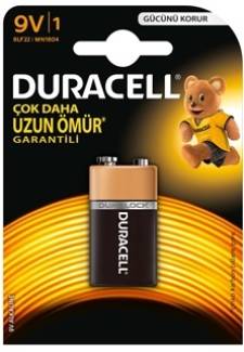 DURACELL 9V PİL TEKLİ (4247)