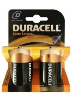 DURACELL LR20 D BÜYÜK PİL 2Lİ KART (4247)