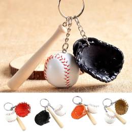 Gerçekçi Beyzbol Tasarımlı Şık Anahtarlık Kolye Çanta Süsü Baseball Keychain (4247)