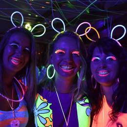 Glow Stick Taç Fosforlu Taç Karışık Renk 12 Adet (4247)