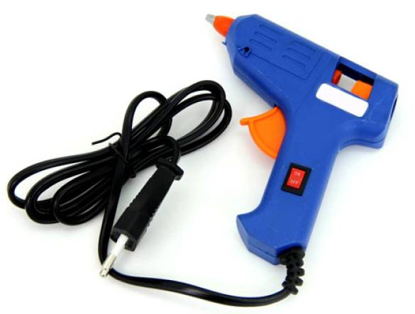 Glue Gun Sıcak Silikon Tabancası AçKapa Düğmeli 20Watt (4247) - 1