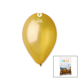 GM-110-39 METALİK - ALTIN BALON 11&apos&apos - 28CM - 100 PARÇA (4247)