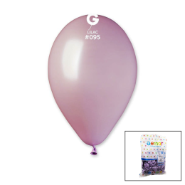 GM-110-95 METALİK - LİLA BALON 11&apos&apos - 28CM - 100 PARÇA (4247)