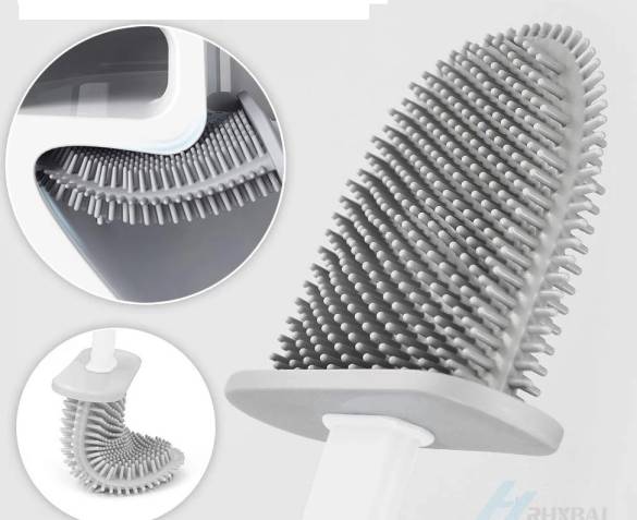 Hijyenik Klozet Temizleme Silikonu Esnek Fırça (4247) - 0