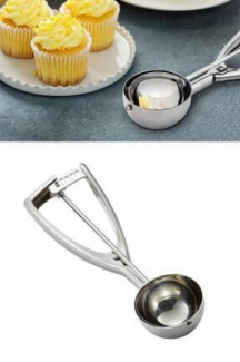 ICE CREAM SCOOP AYARLI METAL DONDURMA KAŞIK (4247)