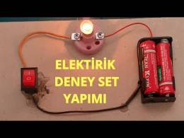 İŞ EĞİTİMİ ELEKTRİK DENEY SETİ (4247)