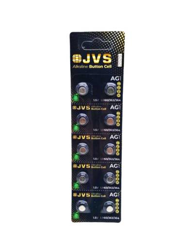 JVS AG1 1.5V LR60 SAAT PİLİ 10LU KART (4247) - 0