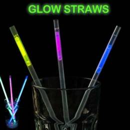 Karanlıkta Parlayan Glow Stick Fosforlu Pipet 3 Renk 3 Adet (4247)