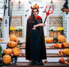 Kırmızı Renk Halloween Cadılar Bayramı Çatal 107 cm (4247) - Thumbnail (4)