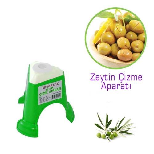 Kolay Zeytin Dilme Çizme Aparatı Pratik Kolay Zeytin Çizici Alet (4247) - 1