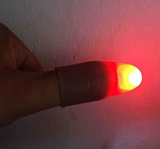 Led Işıklı Sihirli Parmak Işıklı Parmak Şaka Parmak (4247) - 0