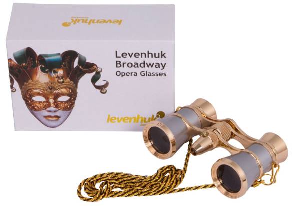 Levenhuk Broadway 325F Opera Dürbünlerı (gümüş rengi, LED ışıklı ve zıncırlı) (4247) - 2