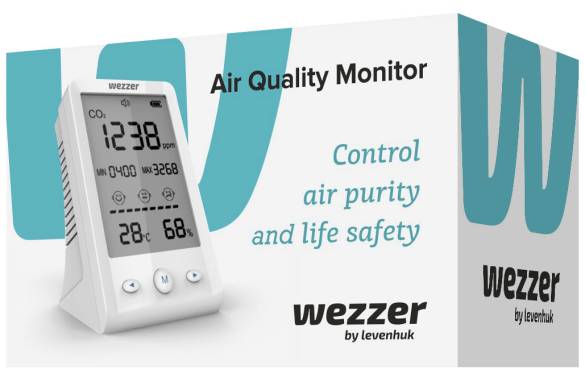 Levenhuk Wezzer Air MC10 Hava Kalitesi Monitörü (4247) - 2