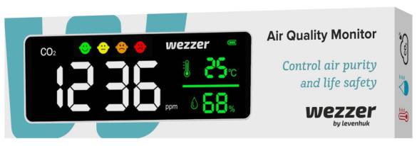 Levenhuk Wezzer Air MC50 Hava Kalitesi Monitörü (4247) - 3