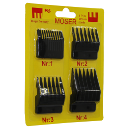 MOSER 4 PARÇA MAKİNE TARAK SET (4247)