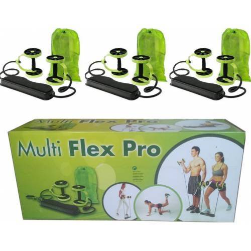 Multiflex Pro Kopmayan Lastikli Spor Aleti Karın Kası ve Şınav Aleti (4247) - 0