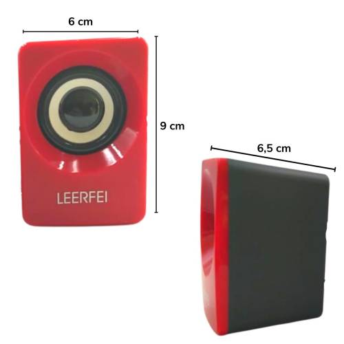 N62 1+1 Multimedia USB ve Jacklı Mini Hoparlör Yüksek Stereo Ses Sistemi (4247) - 3