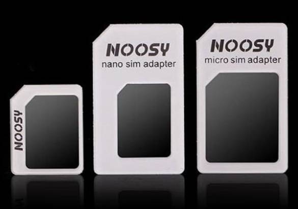 Noosy Nano ve Micro Sim Kart Adaptörü (4247) - 0