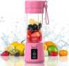 Portatif Taşınabilir El Blender 380 Ml Usb Şarjlı Pembe (4247) - Thumbnail (1)