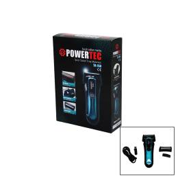 POWERTEC TR-150 ŞARJLI ÇİFT BIÇAK SIFIR SAKAL TRAŞ MAKİNESİ BIYIK DÜZELTME - YEDEK BAŞLIK (4247)