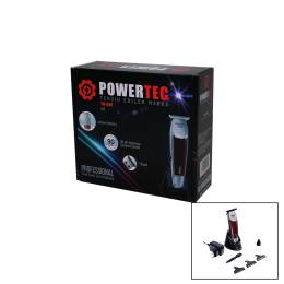 POWERTEC TR-658 SAÇ SAKAL ENSE ÇİZİM TRAŞ MAKİNESİ T BIÇAK (4247)