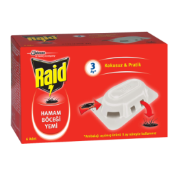 RAİD 6 PARÇA HAMAM BÖCEK YEMİ (4247)