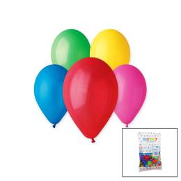 RENKLİ KLASİK BALON 10 İNÇ - 26CM - 100PCS (4247)