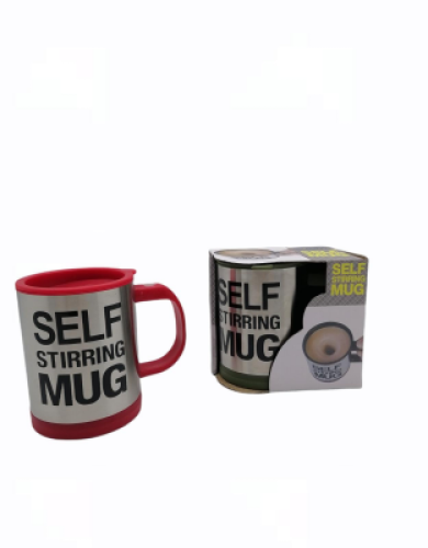 SELF STIRRING MUG MİKSER KUPA TERMOS BARDAK (4247) - 0