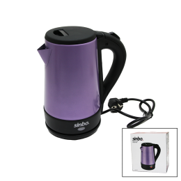 SİNBO-8017 MOR RENK ÇELİK KETTLE SU ISITICISI 1.5LT - 2200W (4247)