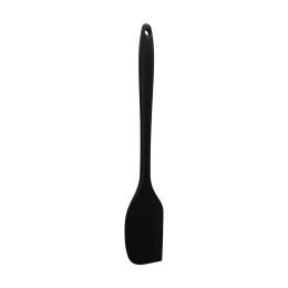 SİYAH ORTABOY KÖŞELİ SİLİKON SPATULA KARIŞTIRICI 30CM (4247)