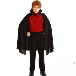 Sİyah Yakalı Pelerin - Vampir Pelerin - Dracula Pelerin 90 cm (4247)