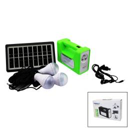 SOLAR SEYYAR PANELLİ - FİŞ ŞARJLI 2İN1 YATAY - DÜZ MODEL EL FENERİ - 3 PARÇA AMPUL KABLOLU - POWERBANK (4247)