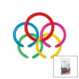 SOSİS UZUN BALON 2 İNÇ - 5CM - 100PCS (4247)