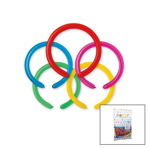 SOSİS UZUN BALON 2 İNÇ - 5CM - 100PCS (4247) - 0