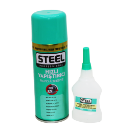 STEEL 400ML+60GR BÜYÜK HIZLI YAPIŞTIRICI (4247)