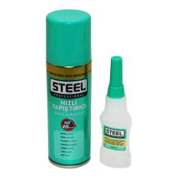 STEEL CK-6361 100ML+8GR HIZLI YAPIŞTIRICI (4247)