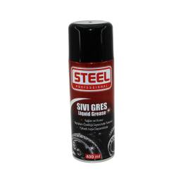 STEEL ST-1922 SIVI GRES SPREY 400ML YAĞLAR - KORUR - ISIYA DAYANIKLI (4247)